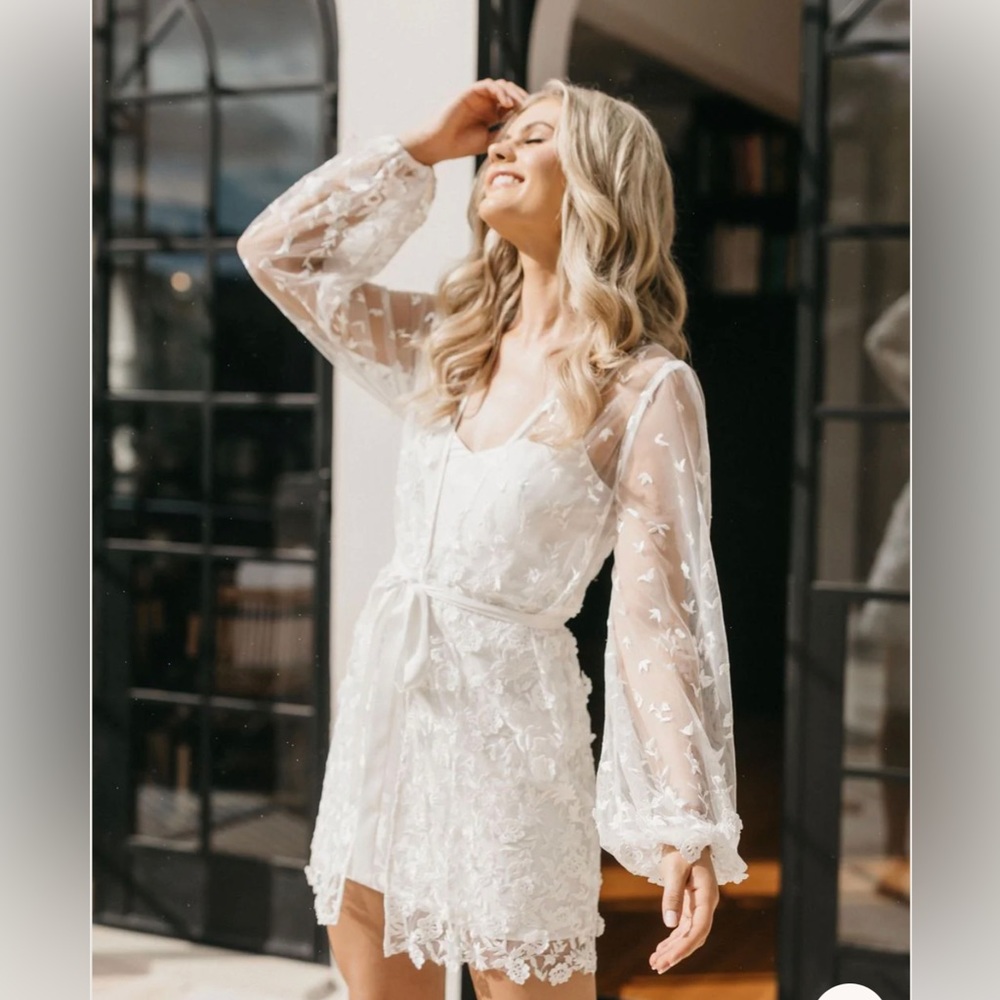 Le Ross Maya Bridal Robe